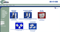 Desktop Screenshot of infekta.com